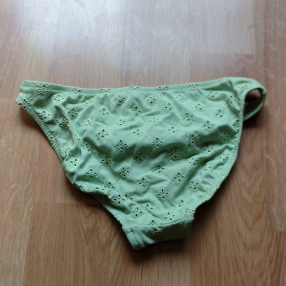 J. Crew green swim bottoms - Picture 2 of 3